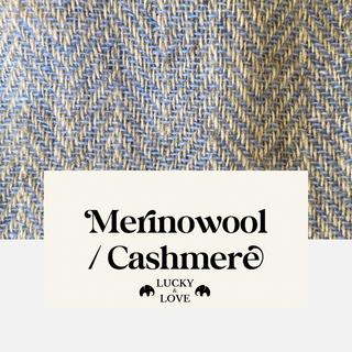 LUCKY & LOVE Celeste Cashmere Merino Sciarpa  