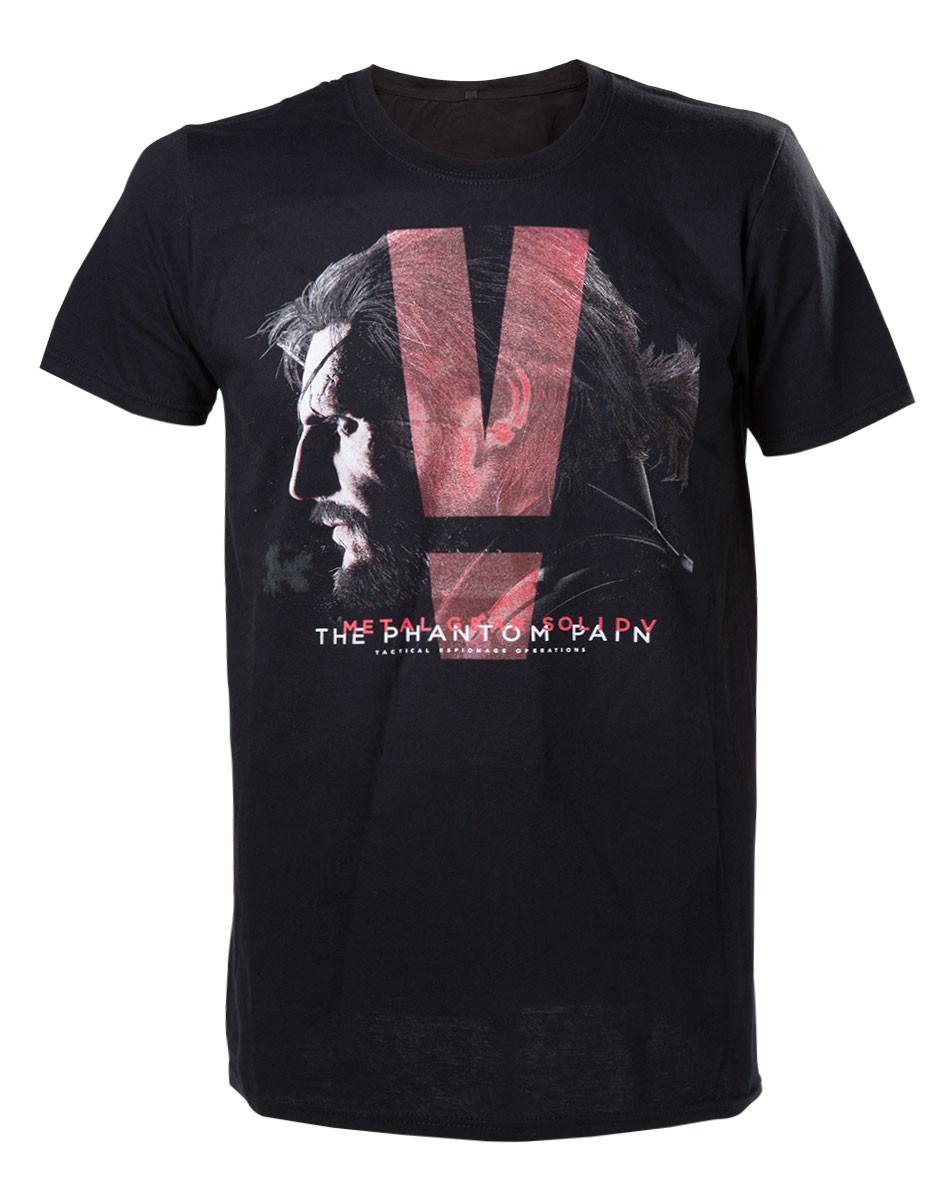 Bioworld  T-shirt - Metal Gear Solid - Black Phantom Pain L 