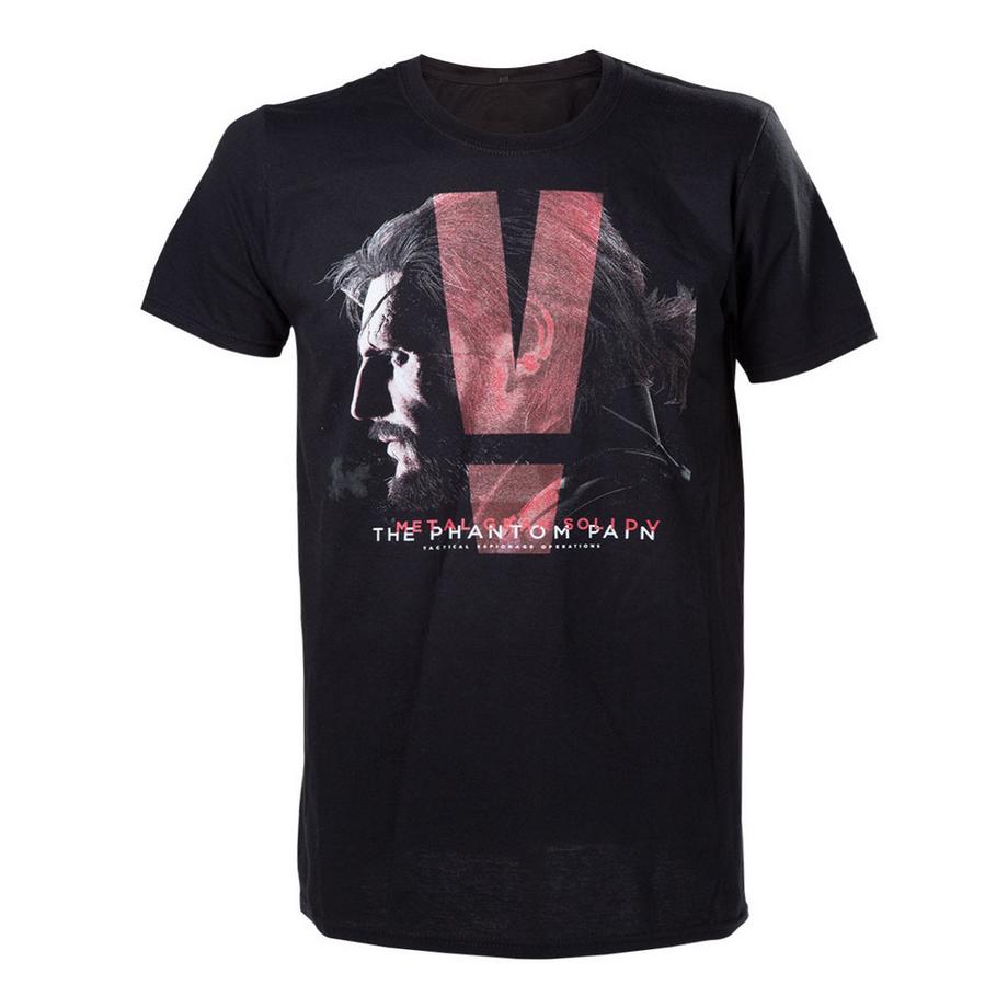 T-shirt - Metal Gear Solid - Black Phantom Pain L