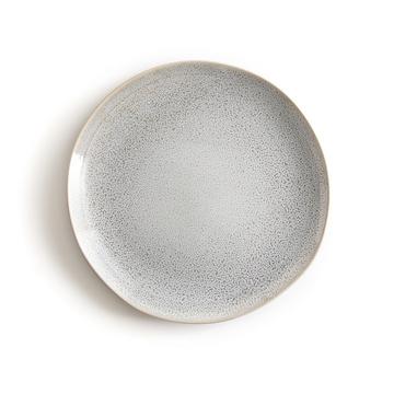 Lot de 4 assiettes plates grès