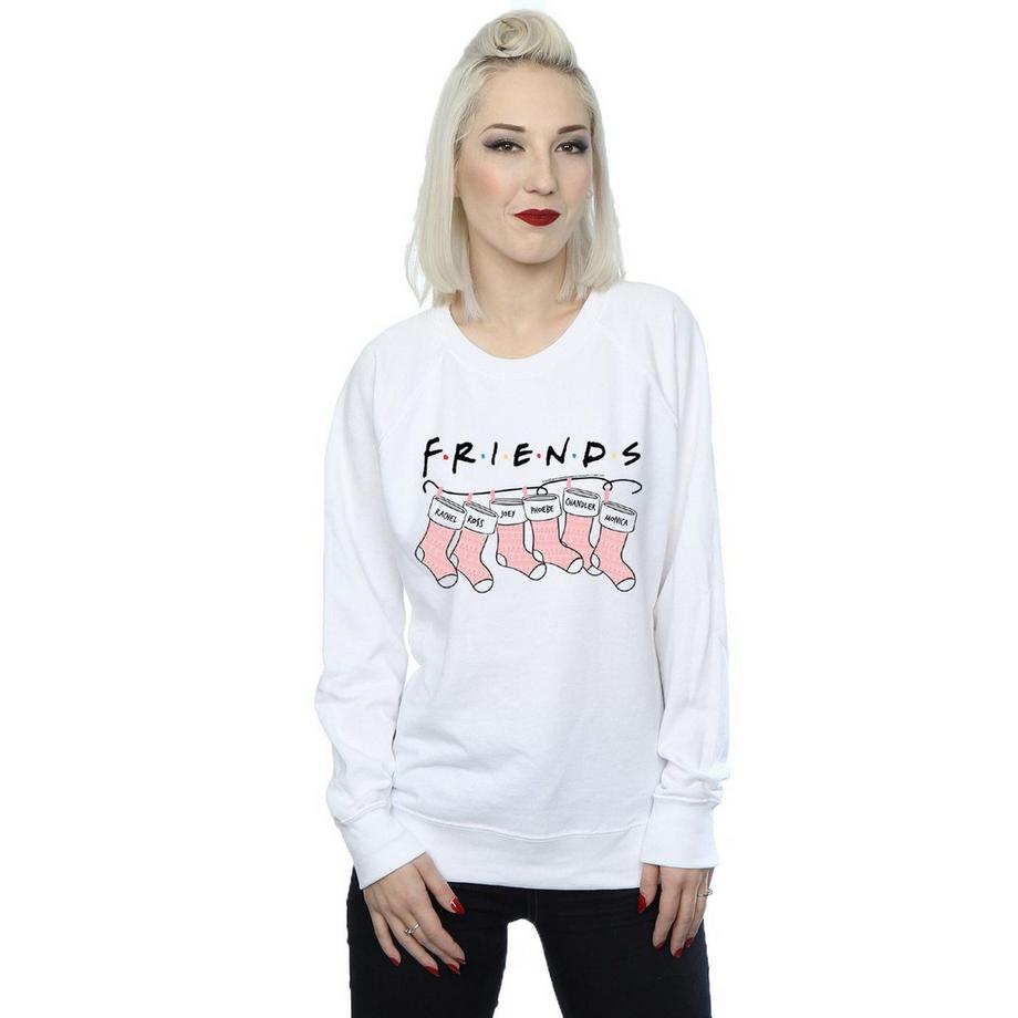 Friends Christmas Stockings Sweatshirt  