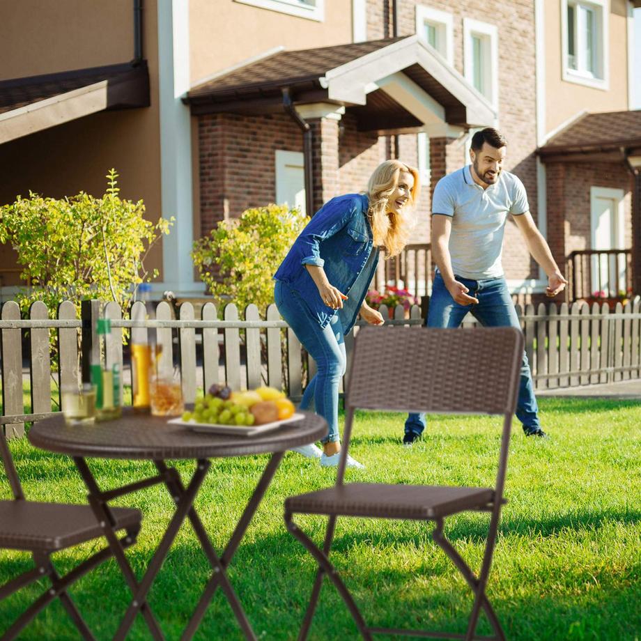 Northix Gartenmöbel-Set BASTIAN 3-teilig  