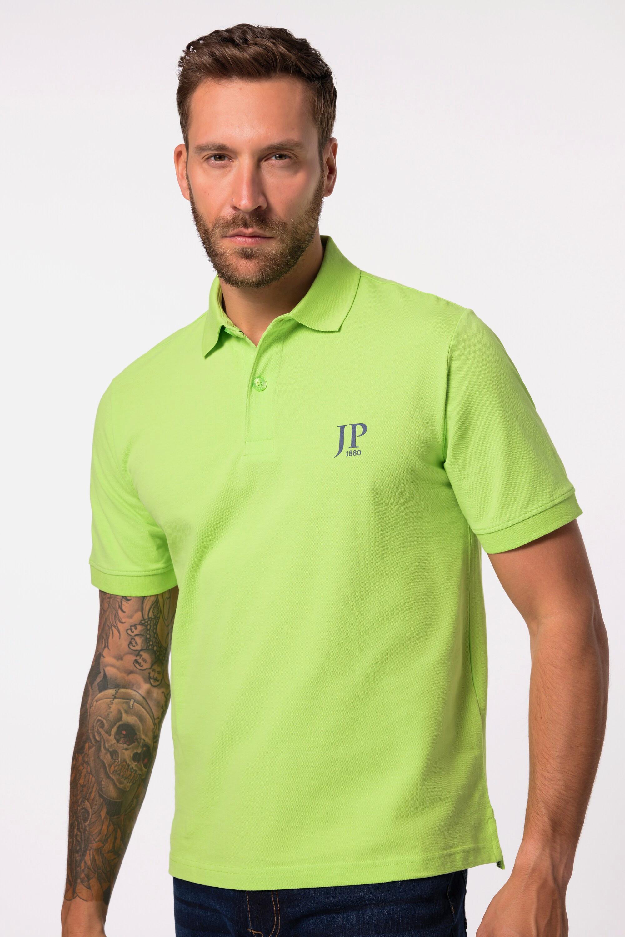 JP1880  Poloshirts, Basic, 2er-Pack, Piqué, gekämmte Baumwolle 