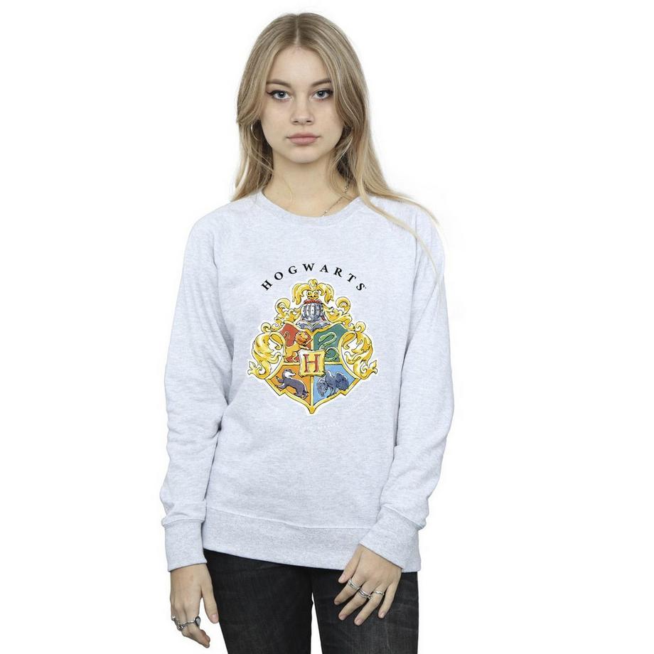 HARRY-POTTER Hogwarts Felpa Girocollo  