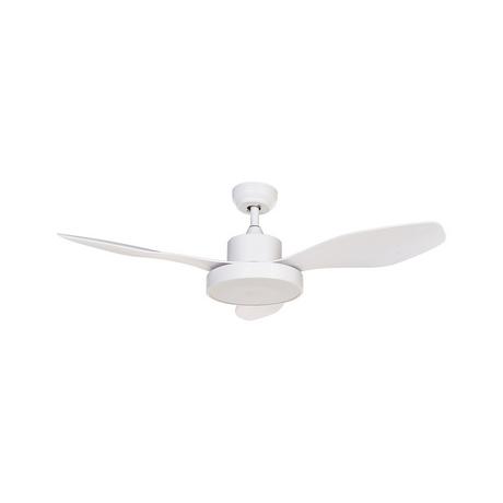 Beliani Ventilateur de plafond avec lampe en Métal Traditionnel BANDERAS  