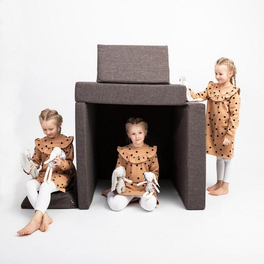 Couchy Kindersofa XL - Dunkelbraun  