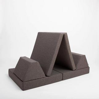 Couchy Canapé pour enfants xl - brun foncé  