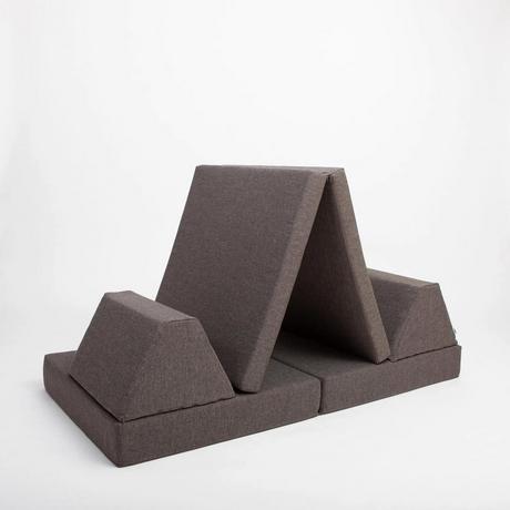 Couchy Canapé pour enfants xl - brun foncé  