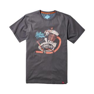 Joe Browns  Ölgewaschener Motorradmotor T-Shirt 