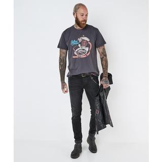 Joe Browns  Ölgewaschener Motorradmotor T-Shirt 