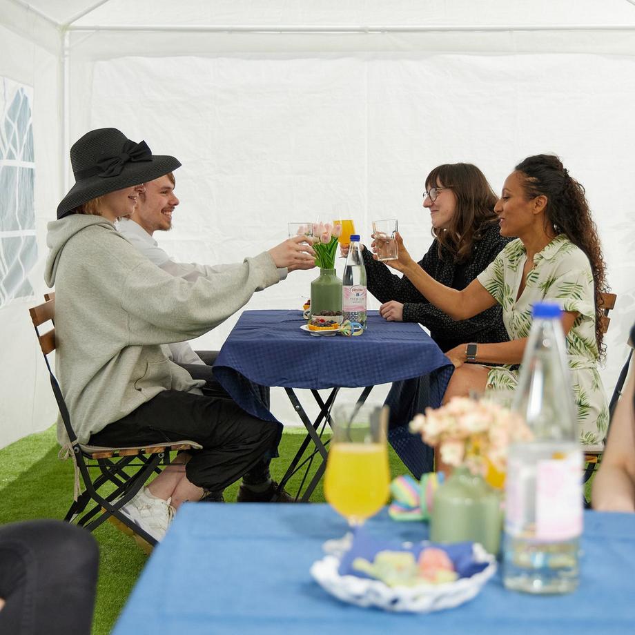 Northix Pavillon-Seitenteile 6er-Set  