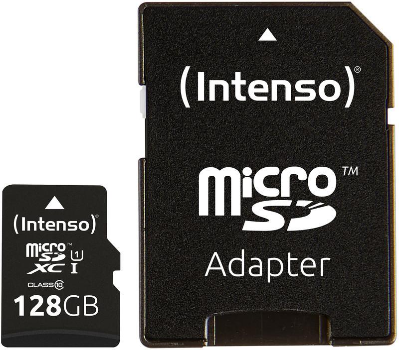 Intenso  INTENSO Micro SDXC Card PREMIUM 128GB 3423491 with adapter, UHS-I 