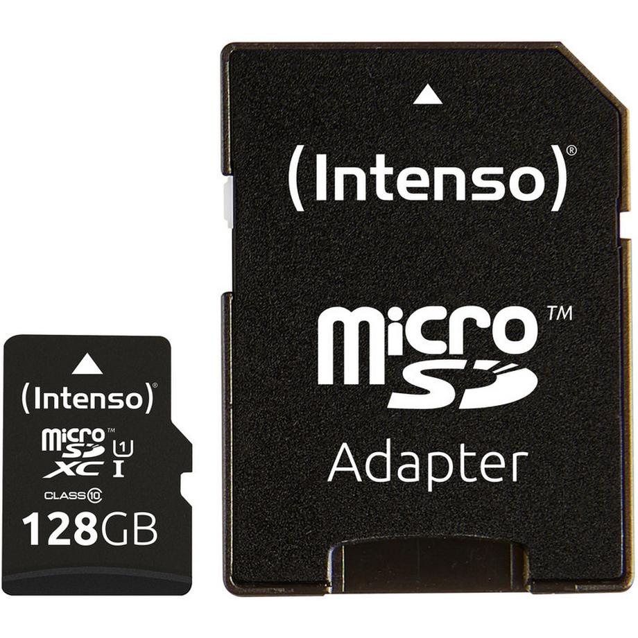 Intenso  INTENSO Micro SDXC Card PREMIUM 128GB 3423491 with adapter, UHS-I 