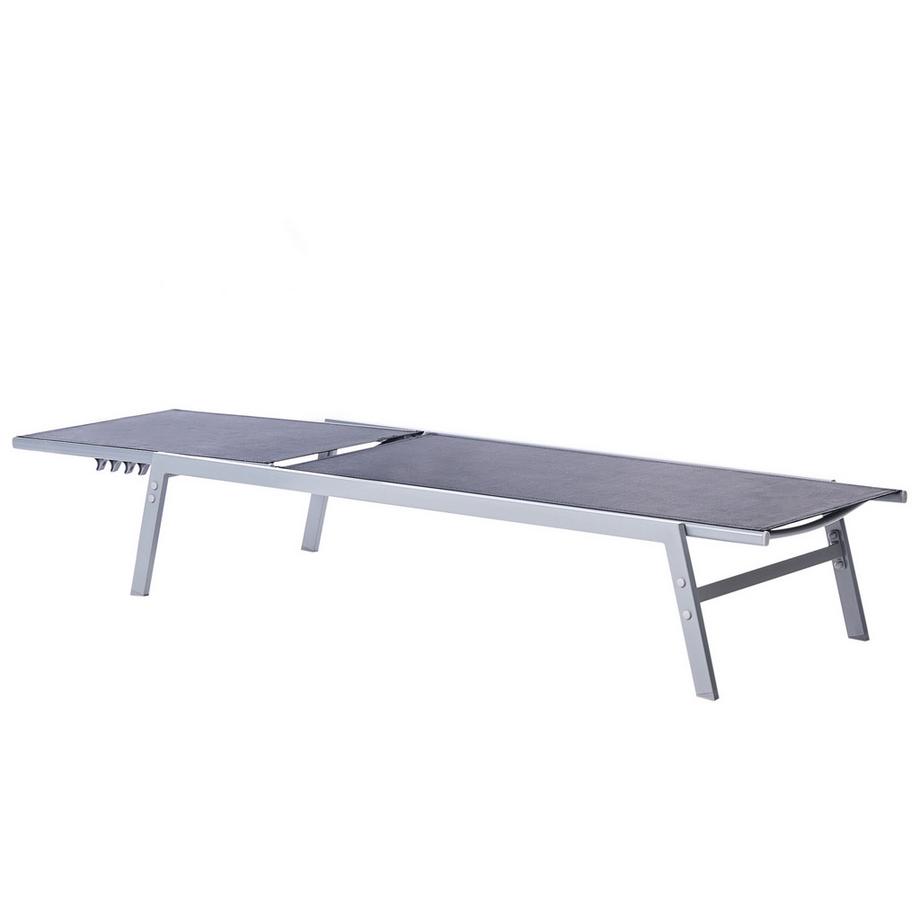 Beliani Sonnenliege aus Stahl  NOLI  