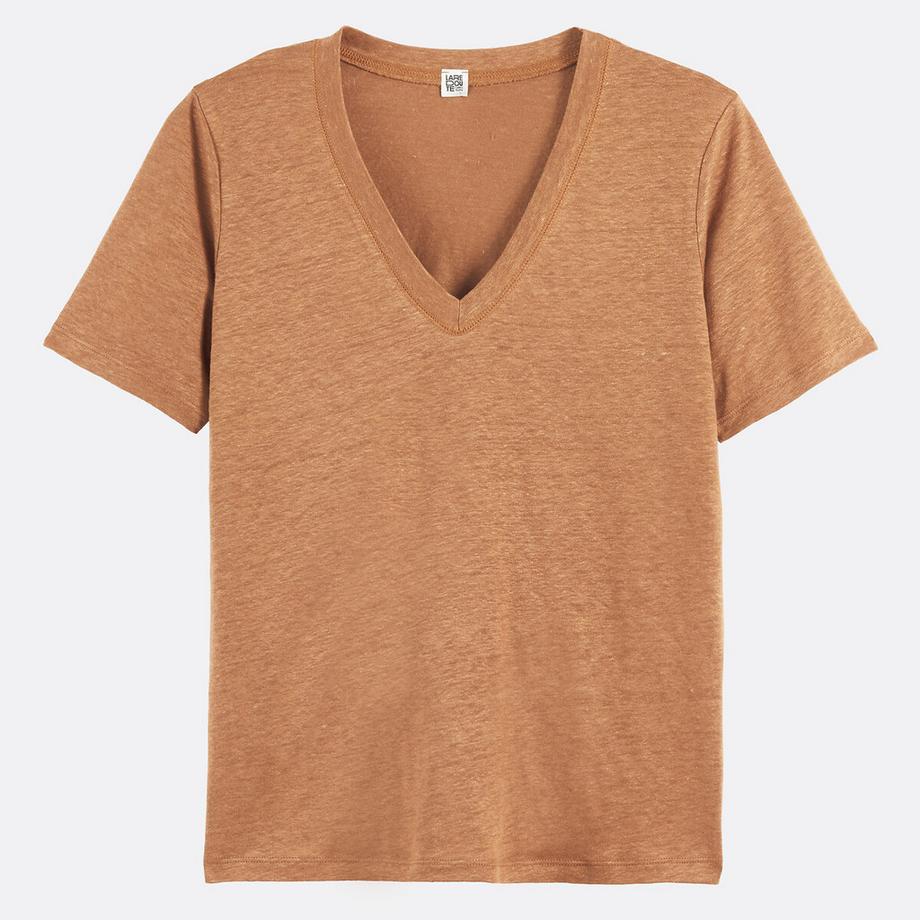 La Redoute Collections T-Shirt aus Leinen  