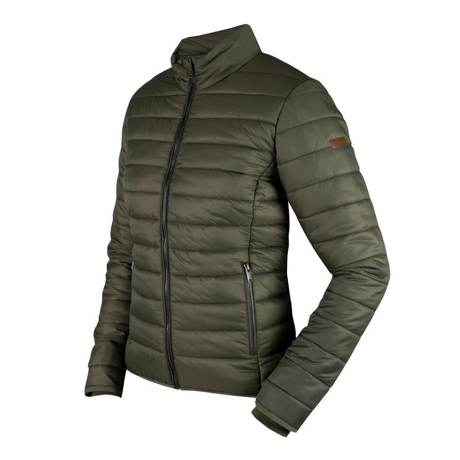 damen-daunenjacke emerald
