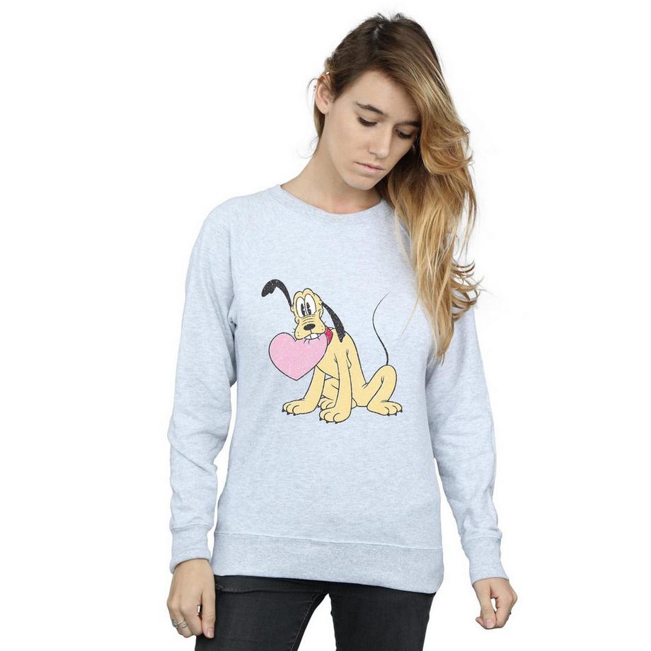 Disney Pluto Heart Sweatshirt  