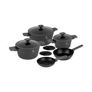 Berlinger Haus Set de casseroles 10 pièces matt Anthracite Collection  