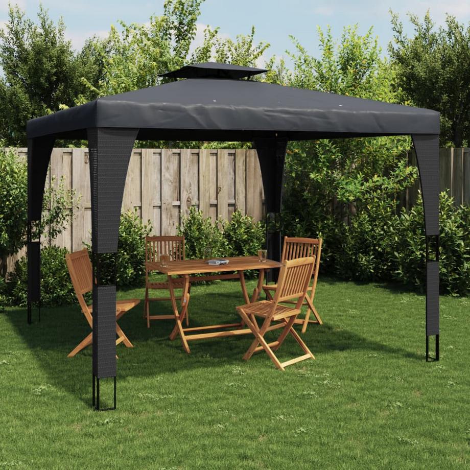 VidaXL gazebo Acciaio  