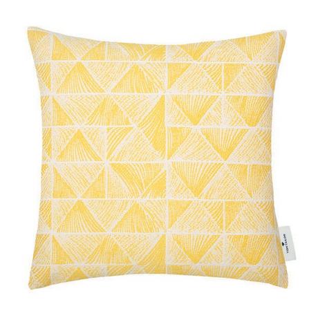 TOM TAILOR Squared Triangle Fodera per Cuscino  