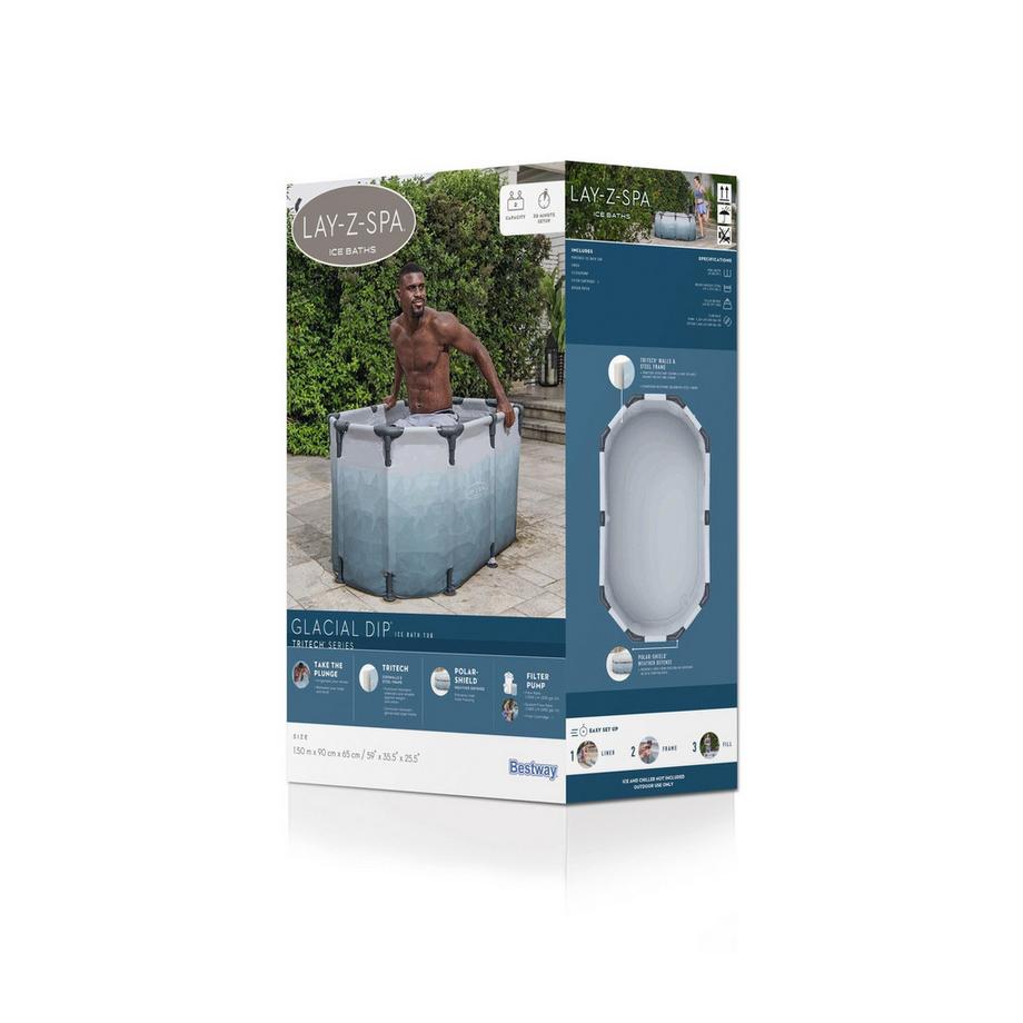Bestway  Bain De Glace Lay-Z-Spa Ovale 150Cm 