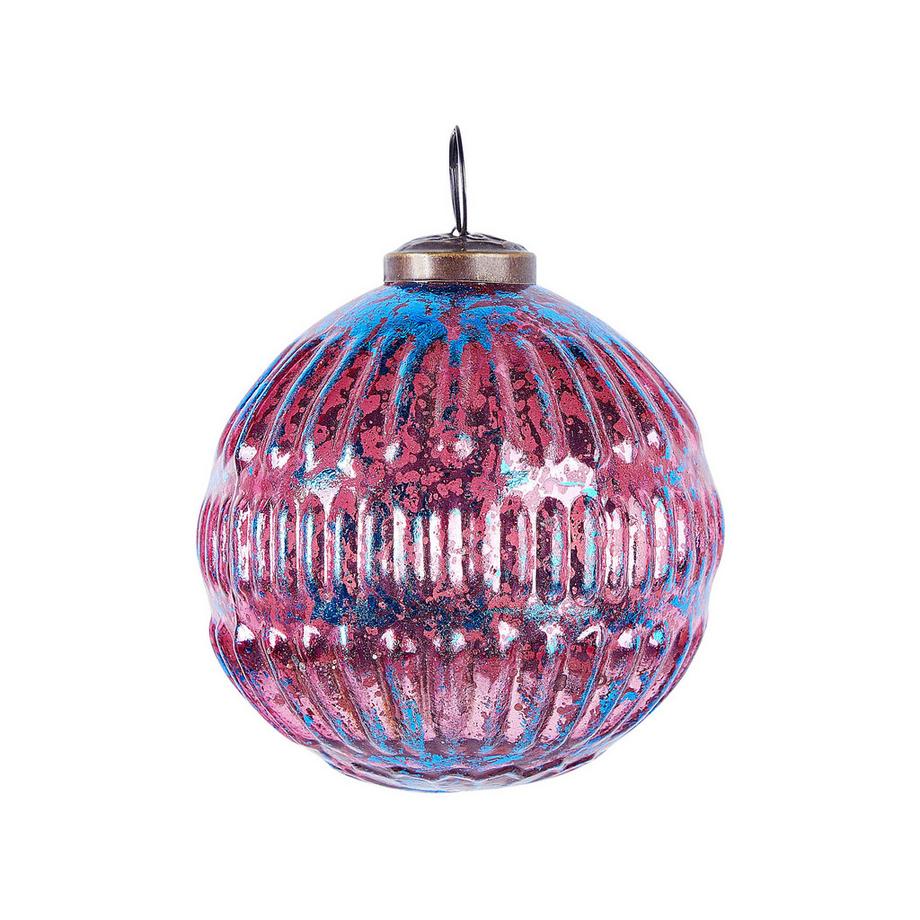 Beliani  Weihnachtskugel 6er Set aus Glas Klassisch ASTRAL 