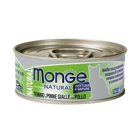 Monge  Natural chat thon et poulet - Multipack 