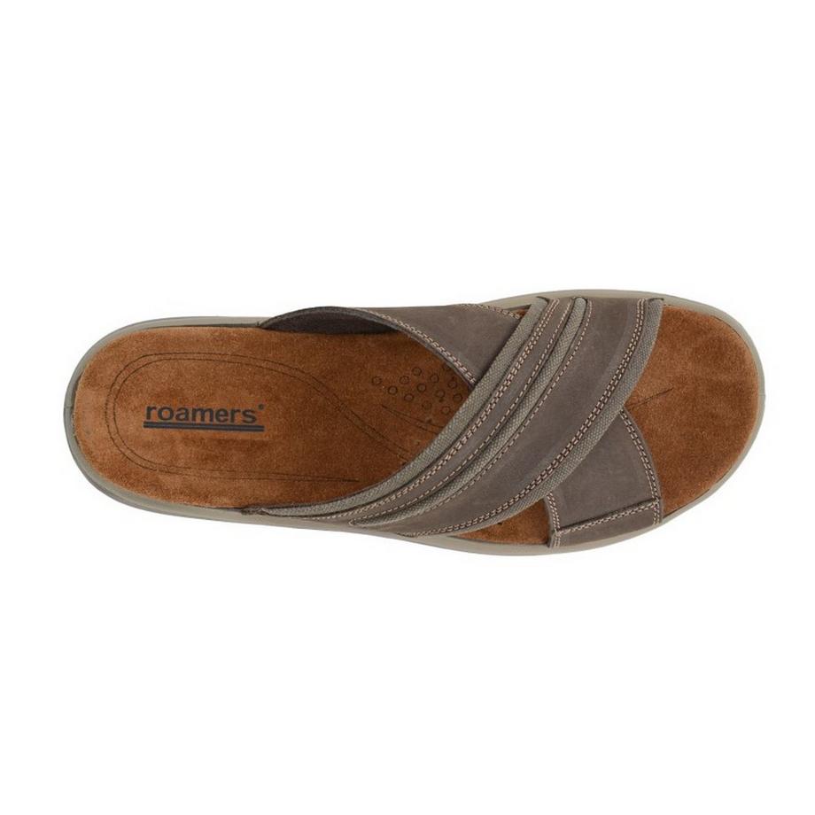 Roamers Mules in pelle nabuk  