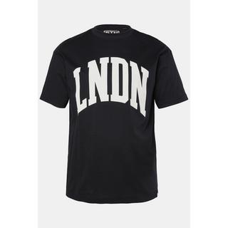 Sthuge Oversized Halbarm T-Shirt mit Brustprint  