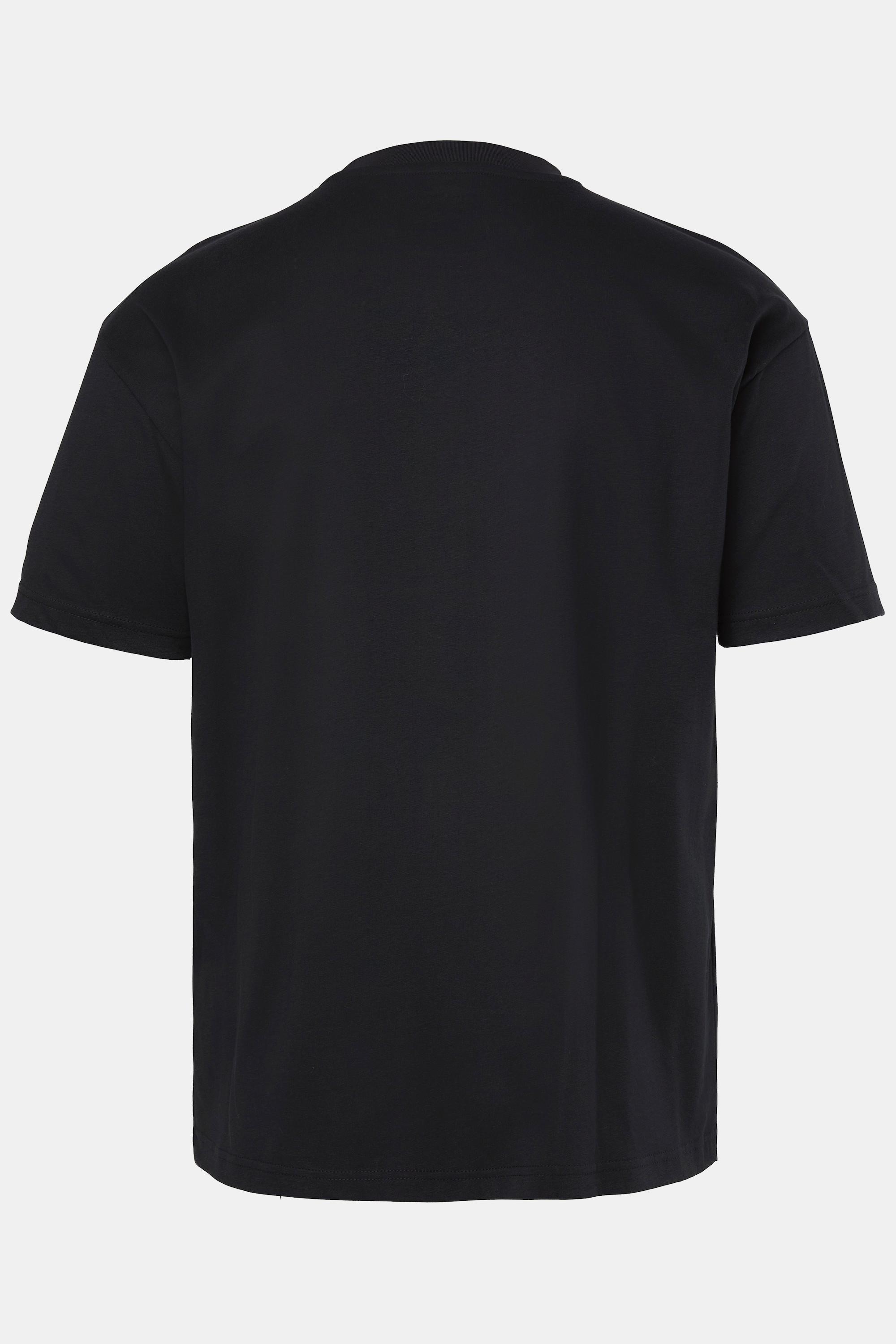 Sthuge Oversized Halbarm T-Shirt mit Brustprint  