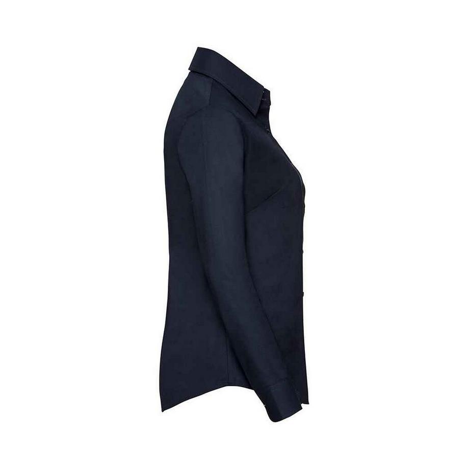 Russell Camicia a Maniche Lunghe Facile da Curare  