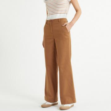 Pantalon chino large