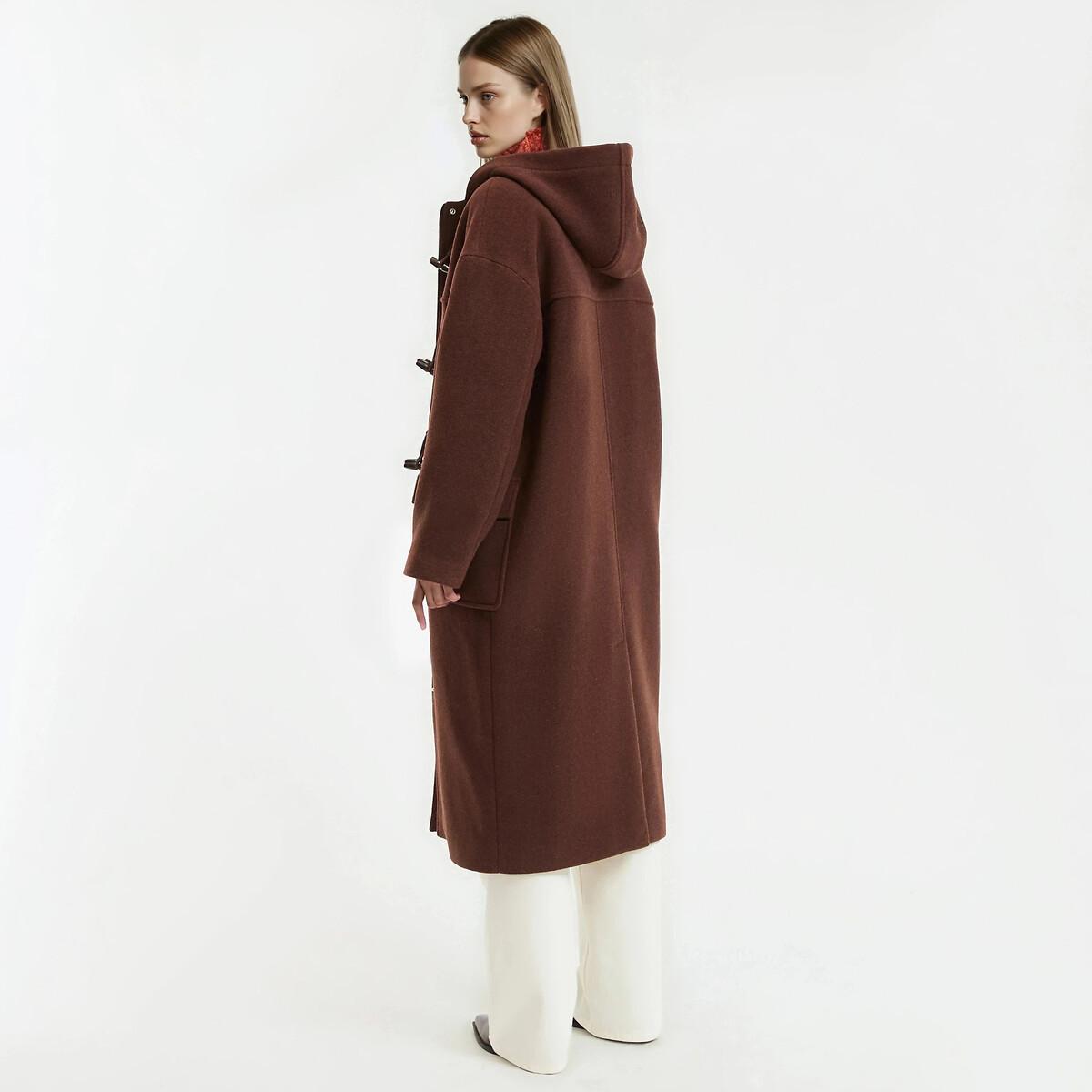 La Redoute Collections Dufflecoat Lungo con Cappuccio  
