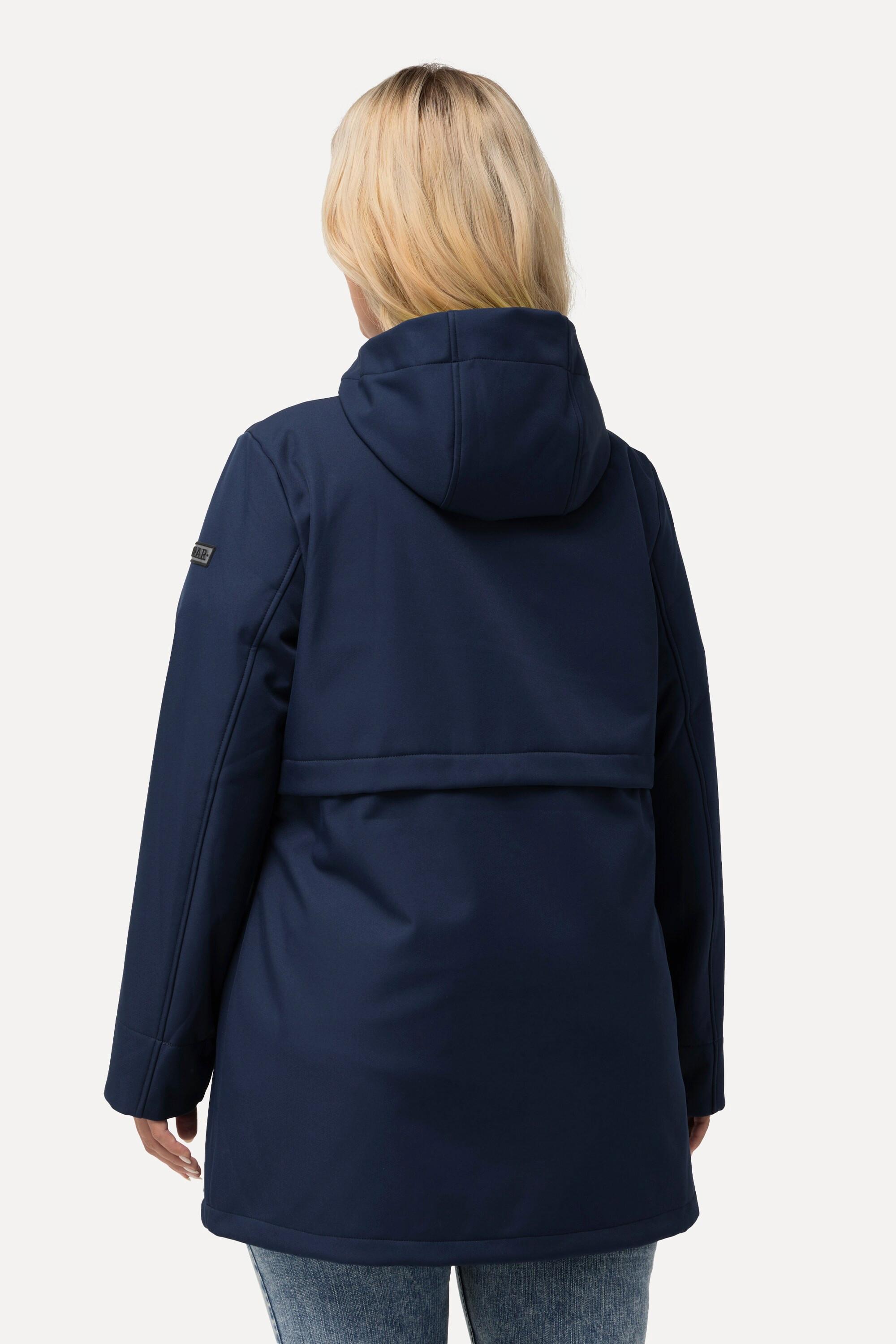 Ulla Popken  Giacca HYPRAR di softshell idrorepellente con fodera di pile 