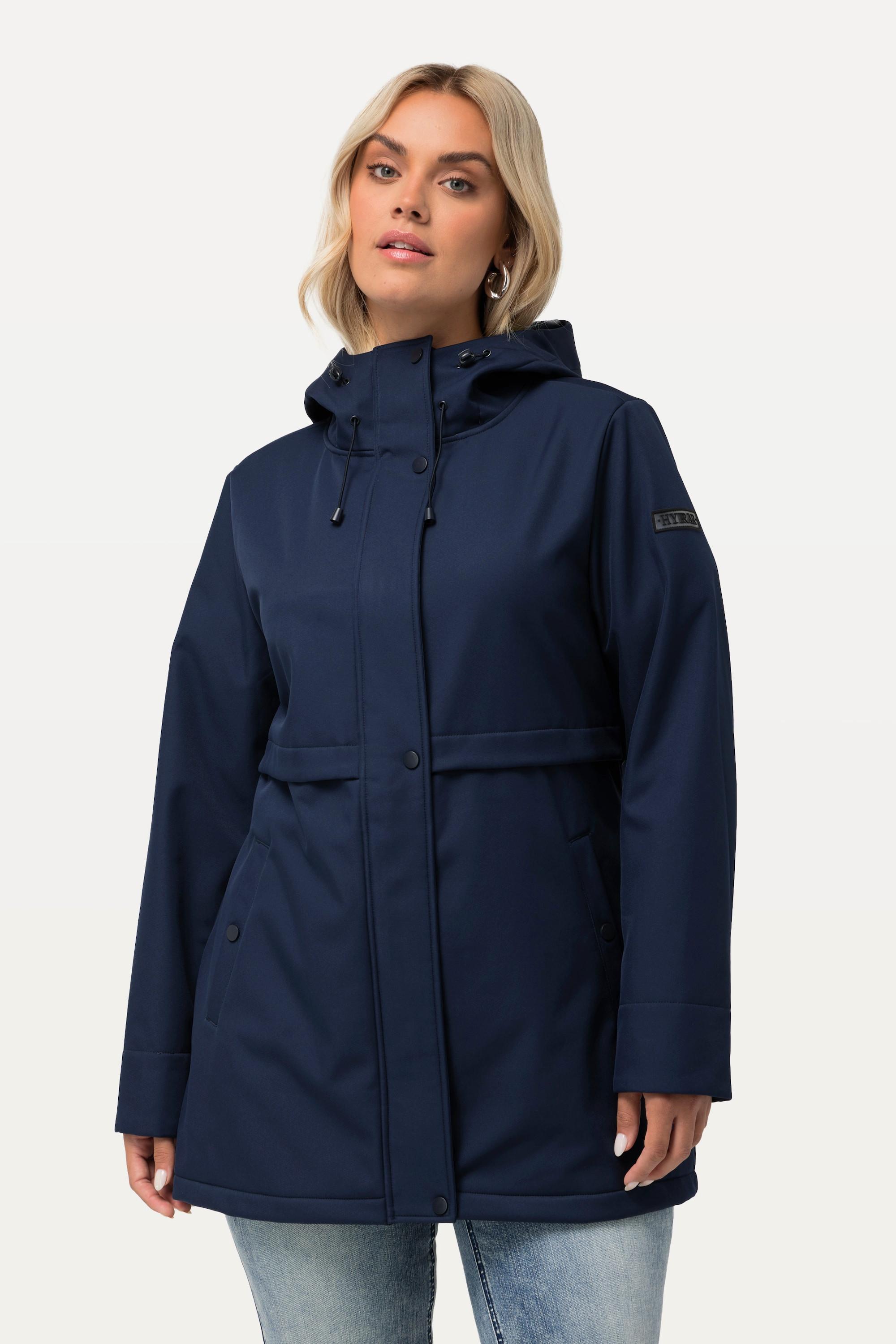 Ulla Popken  Giacca HYPRAR di softshell idrorepellente con fodera di pile 