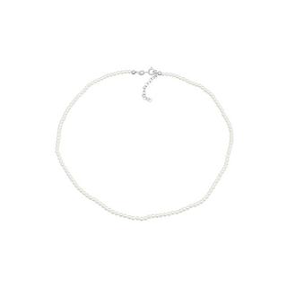 Elli  Halskette Choker Muschelkernperlen 925 Silber 