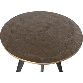 mutoni Table d&#039;appoint bronze 55  