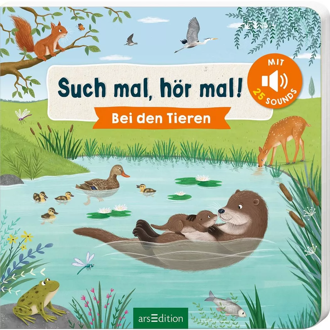 ARS EDITION - Such mal, hör mal! Bei den Tieren, Barnard, Lucy (Illustrationen)