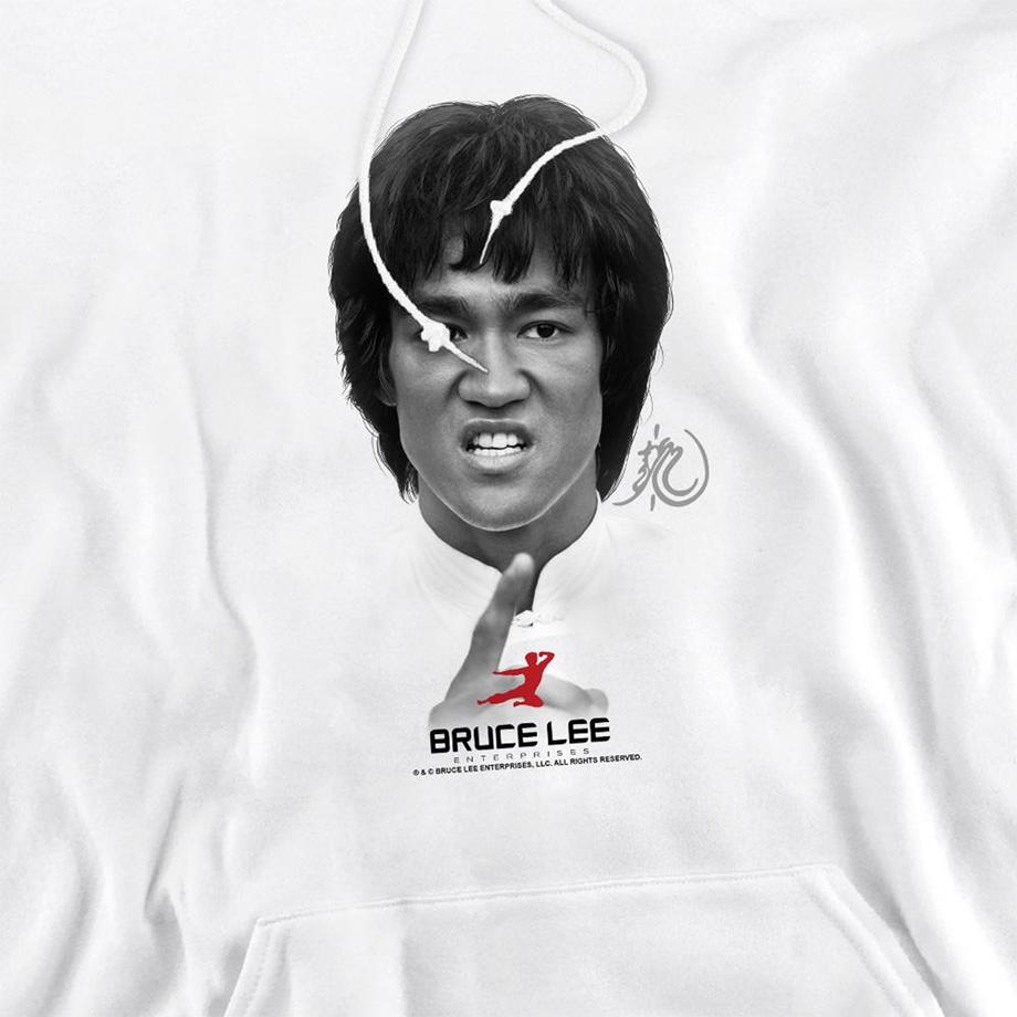 Bruce Lee  Sweat à capuche SELF HELP 