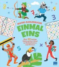 Mathe-Zahlensuche - Einmaleins Savery, Annabel; Wellner-Kempf, Anke (Übersetzung); Bradley, Jess (Illustrationen) Copertina rigida 