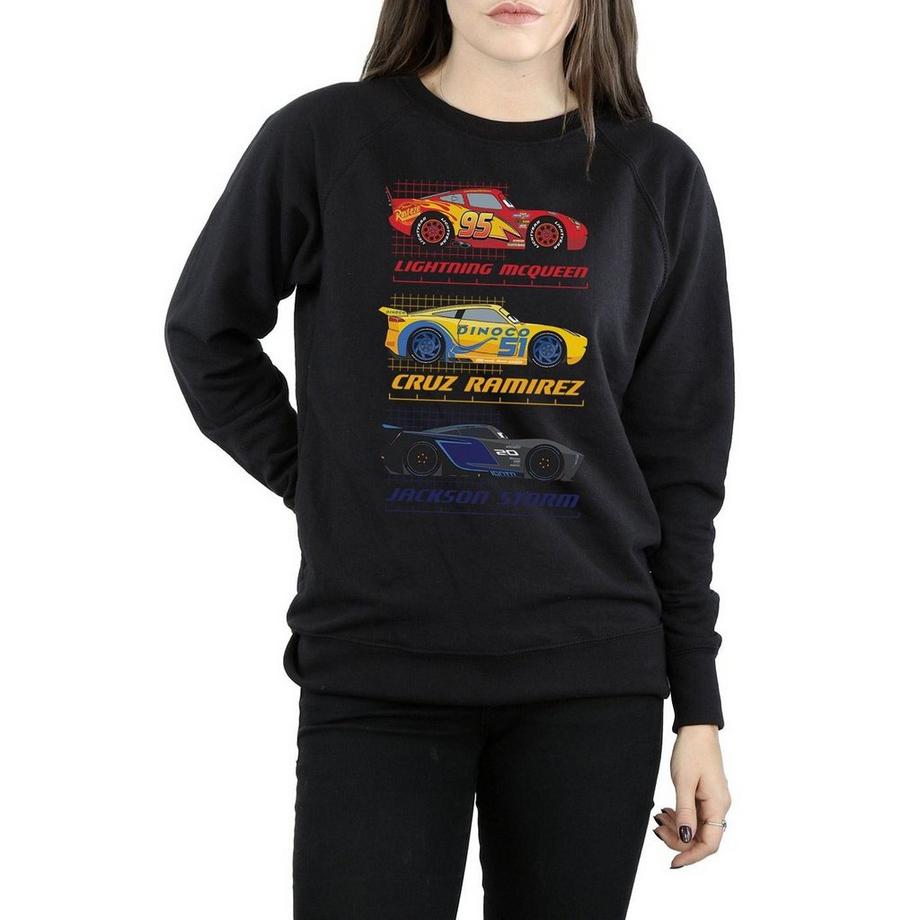 Disney Cars Felpa Stampa Grafica  