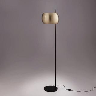 La Redoute Intérieurs Lampadaire métal noir et laiton  