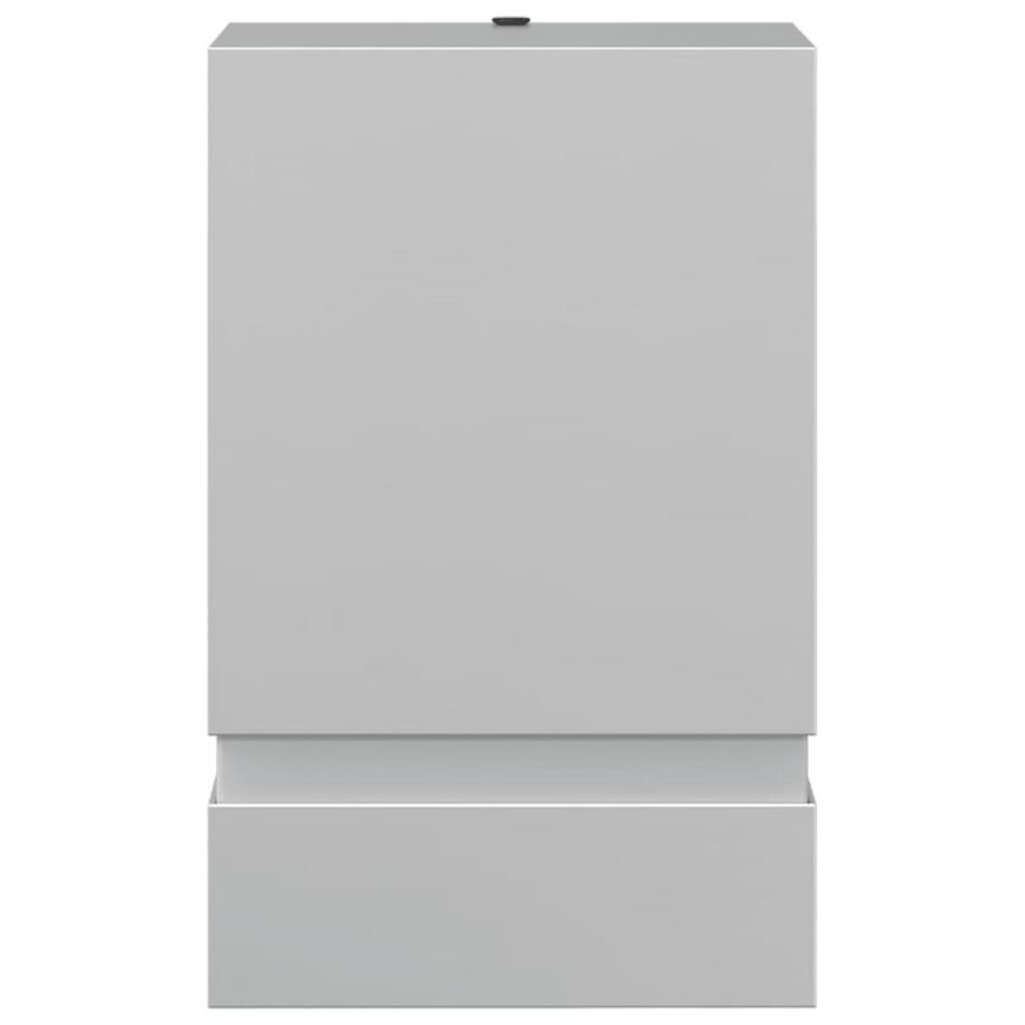 VidaXL Applique murale d'extérieur acier inoxydable  