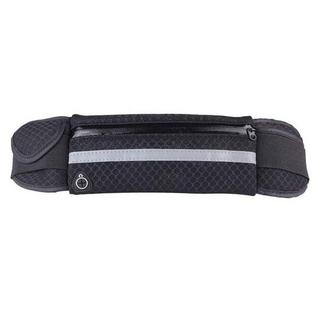 eStore Guinzaglio Flessibile per Cani con Marsupio Nero  