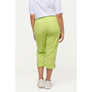 Ulla Popken  Pantalon cargo 7/8 avec attaches, taille confortable 