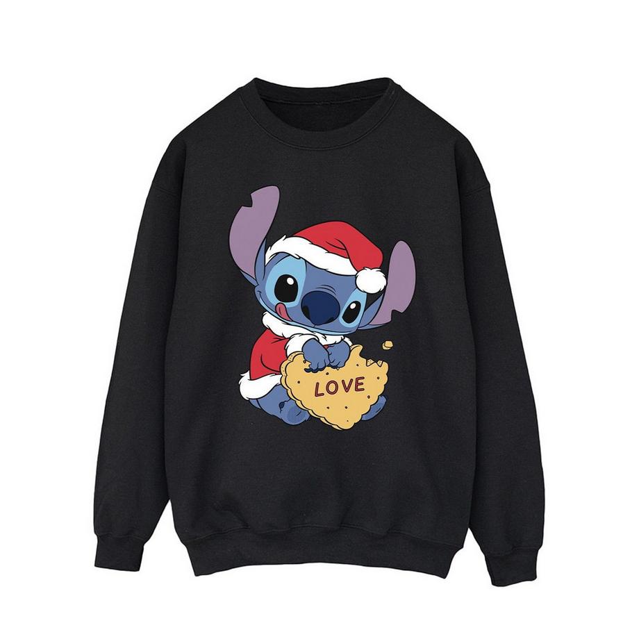 Disney Stitch Felpa Biscotto di Natale  