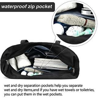 Only-bags.store Große Reißverschluss Wasserdichte Schulter Tragetasche  