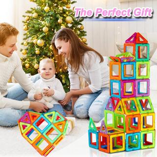 Activity-board  Blocs de construction magnétiques 38 pièces jouets magnétiques aimants enfants 