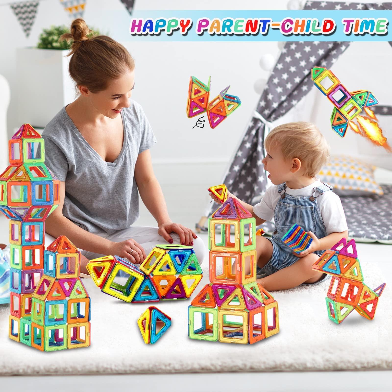 Activity-board  Magnetische Bausteine 38 Stück magnetisches Spielzeug Magnete Kinder 