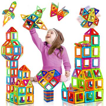 Magnetische Bausteine 38 Stück magnetisches Spielzeug Magnete Kinder